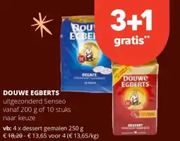 Spar DOUWE EGBERTS aanbieding