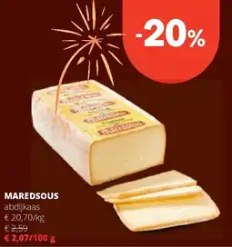 Spar MAREDSOUS aanbieding