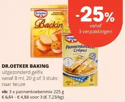 Spar DR.OETKER BAKING aanbieding