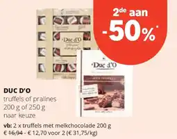 Spar DUC D’O aanbieding
