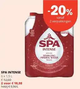 Spar SPA INTENSE aanbieding