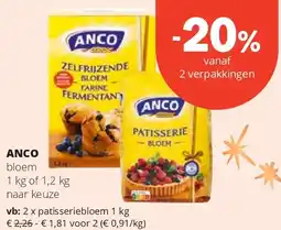 Spar ANCO bloem 1 kg aanbieding