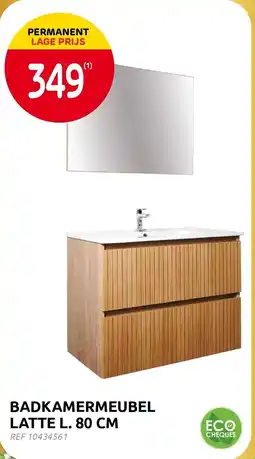 Brico Badkamermeubel Latte aanbieding