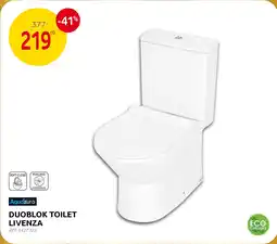 Brico Aquazuro Duoblok Toilet Livenza aanbieding