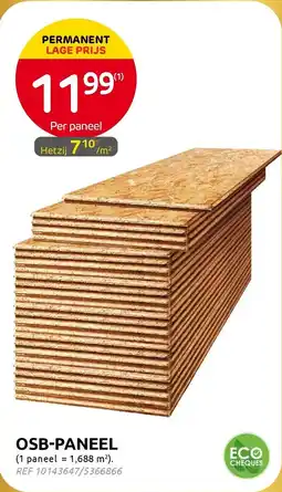 Brico OSB Paneel aanbieding