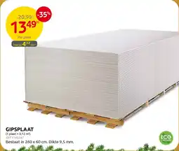 Brico Gipsplaat aanbieding
