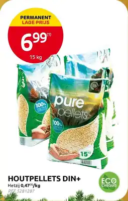 Brico Houtpellets Din+ aanbieding