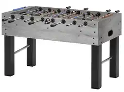 Decathlon F5 Voetbaltafel - Doorlopende stangen - Grijs aanbieding