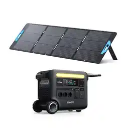 Decathlon Kit Powerstation Anker SOLIX F2600 met zonnepaneel 200 W aanbieding