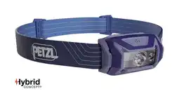 Decathlon Petzl TIKKA hoofdlamp 350 lumen blauw aanbieding