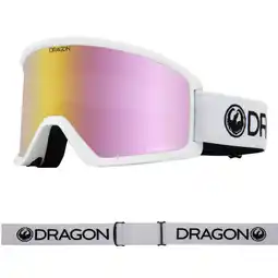 Decathlon DX3 OTG Unisex Skibril - White/LL Pink Ion aanbieding