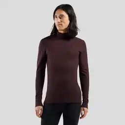 Decathlon Natural Merino 200 basislaag met halve rits en lange mouwen ODLO aanbieding