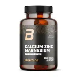 Decathlon Calcium, zink en magnesium (biologisch) - 90 tabletten Biotech USA aanbieding
