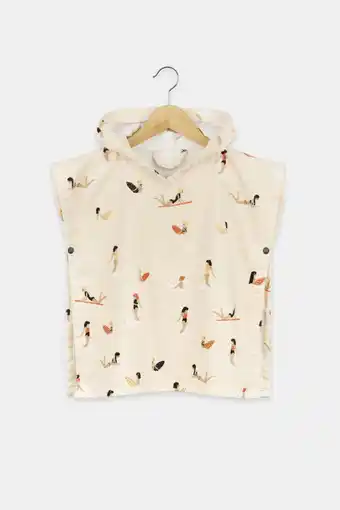Decathlon Surfponcho voor kinderen met drukknoop (18 maanden - 4 jaar) - Teenie Banana aanbieding
