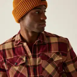 Decathlon Spennith shacket shirt met fleece-voering voor heren aanbieding