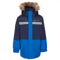 Decathlon Regenjas Laytone voor kinderen (Marineblauw) aanbieding