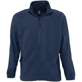 Decathlon Volwassen uniseks fleecejack North (Marine) aanbieding