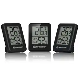 Decathlon BRESSER ClimaTemp Hygro Indicator Set van 3 Thermo-/Hygrometers aanbieding