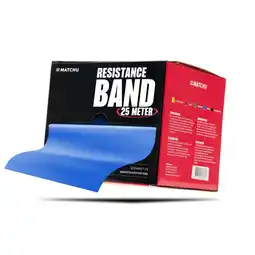 Decathlon Weerstandsband - 25 meter - blauw aanbieding