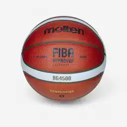Decathlon Basketbal B6G 4500 FIBA maat 6 Oranje aanbieding