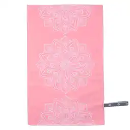 Decathlon Yoga Handdoek - 38 x 61 cm - Roze aanbieding