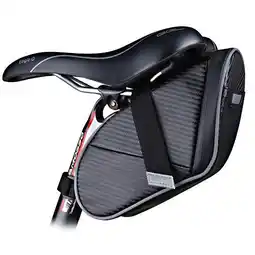 Decathlon Fietstas onder het zadel Motus 1,5 L - Zwart aanbieding