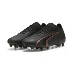 Decathlon ULTRA MATCH MxSG voetbalschoenen PUMA Black Copper Rose Metallic aanbieding