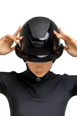 Decathlon Rijhelm Diamond Touch met brede klep aanbieding