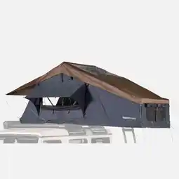 Decathlon horntools daktent Elements Ocean 165 cm voor 3 personen aanbieding