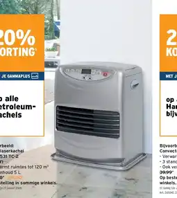 GAMMA Qlima laserkachel SRE 3531 TC-2 (3,1 kW) aanbieding