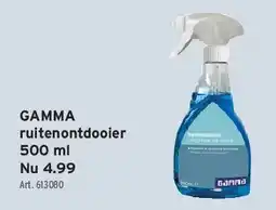 GAMMA GAMMA ruitenontdooier 500 ml aanbieding