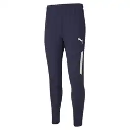 Decathlon teamLIGA Pro voetbaltrainingsbroek heren PUMA Peacoat White Blue aanbieding