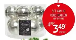 Brico Set van 10 kerstballen aanbieding
