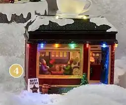 Brico Draaiende winkel met leds aanbieding