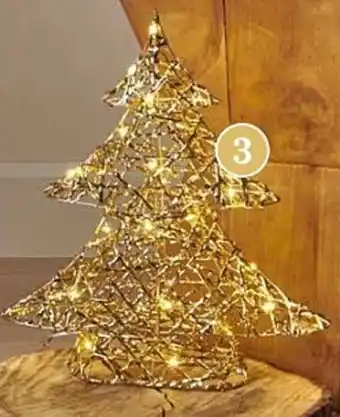 Kerstboom met led-lichtjes