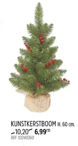 Brico Kunstkerstboom aanbieding