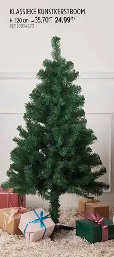Brico Klassieke kunstkerstboom aanbieding