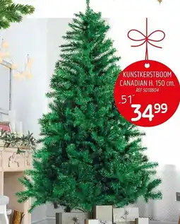 Brico Kunstkerstboom canadian aanbieding