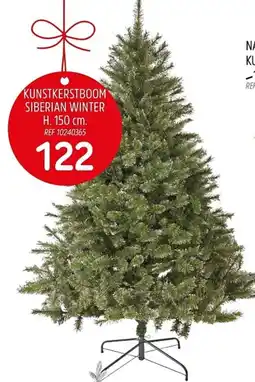 Brico Kunstkerstboom siberian winter aanbieding