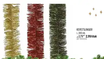 Brico Kerstslinger aanbieding