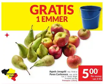 Intermarché Appels Jonagold Peren Conference aanbieding