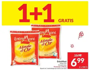 Intermarché EntreMont 2x500g aanbieding