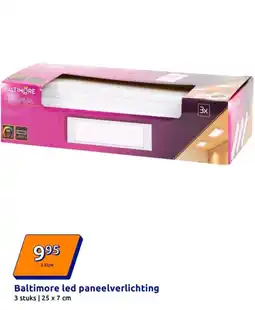 Action Baltimore led paneelverlichting aanbieding