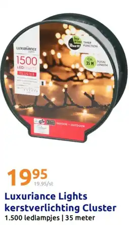 Action Luxuriance Lights kerstverlichting Cluster aanbieding