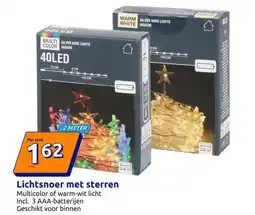 Action Lichtsnoer met sterren aanbieding