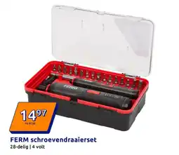 Action FERM schroevendraaierset aanbieding