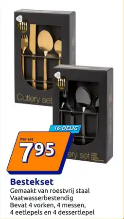 Action Bestekset aanbieding