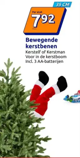 Action Bewegende kerstbenen aanbieding