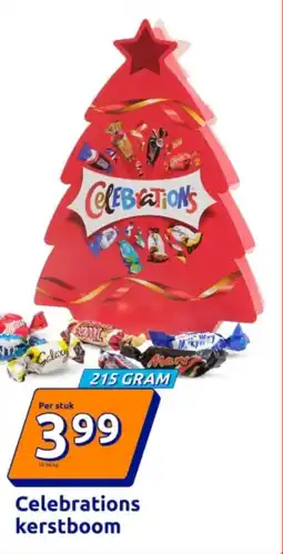 Action Celebrations kerstboom aanbieding