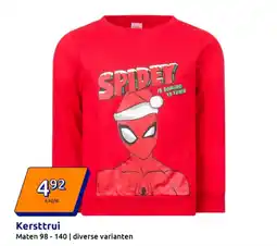 Action Kersttrui aanbieding